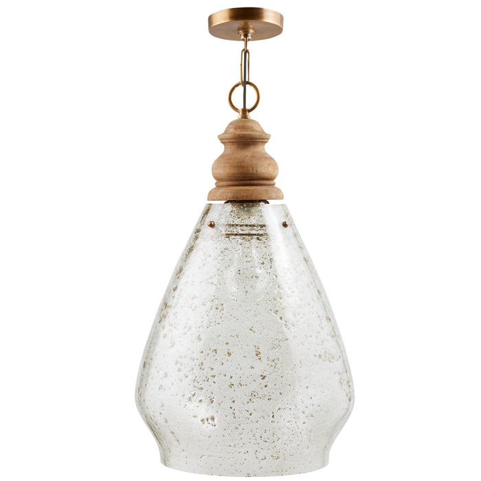 Capital Lighting Juniper 1-Light Pendant in Light Wood (330418LW)