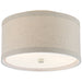 Walker Two Light Flush Mount in Light Cream