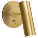 Lancelot LED Pivoting Light in Hand-Rubbed Antique Brass