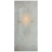 Dominica LED Wall Sconce in Burnished Silver Leaf