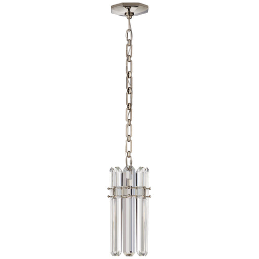 Bonnington One Light Pendant in Polished Nickel