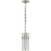 Bonnington One Light Pendant in Polished Nickel