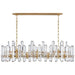 Bonnington 24 Light Chandelier in Hand-Rubbed Antique Brass