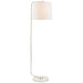 Swing One Light Floor Lamp in Soft Silver