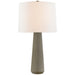 Athens One Light Table Lamp in Shellish Gray