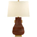 Kang Jug One Light Table Lamp in Autumn Copper with Burnt Gold