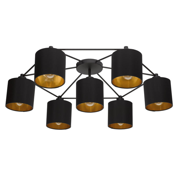 97895A - Staiti Celing Light in Black Finish by Eglo USA