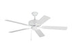 Haven 52" Ceiling Fan in Matte White