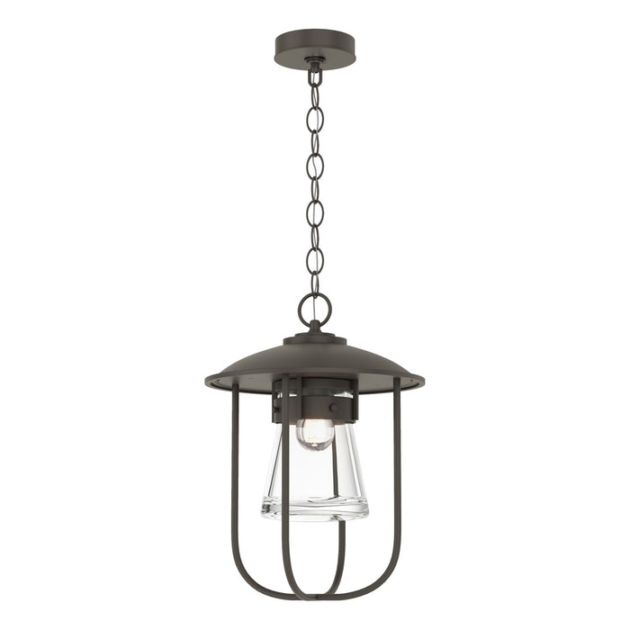 Erlenmeyer Outdoor Pendant in Coastal Dark Smoke - 356010-SKT-77-ZM0467 by Hubbardton Forge