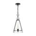 CP1081AI - Keystone 1-Light Pendant in Aged Iron by Visual Comfort Studio