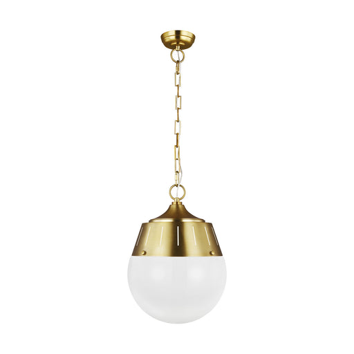 TP1092BBS- 2-Light Pendant in Burnished Brass by Visual Comfort Studio