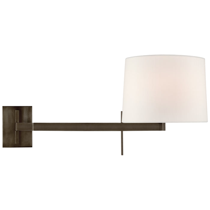 Sweep One Light Wall Sconce in Bronze