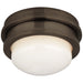 Launceton LED Flush Mount in Bronze