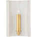 Leeds One Light Wall Sconce in Ivory