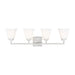 Ellis Harper Four Light Wall / Bath in Brushed Nickel