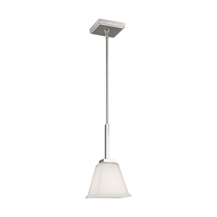 Ellis Harper One Light Mini-Pendant in Brushed Nickel