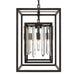 8404-FB- Hollis 4-Light Chandelier in Forged Bronze by Crystorama