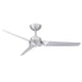 Roboto 52" Ceiling Fan in Brushed Aluminum