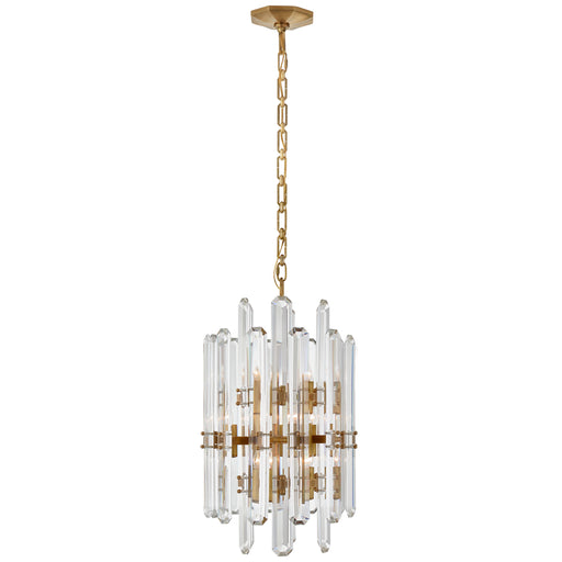 Bonnington 12 Light Chandelier in Hand-Rubbed Antique Brass