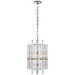 Bonnington 12 Light Chandelier in Polished Nickel