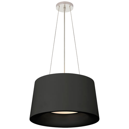 Halo Two Light Pendant in Matte Black