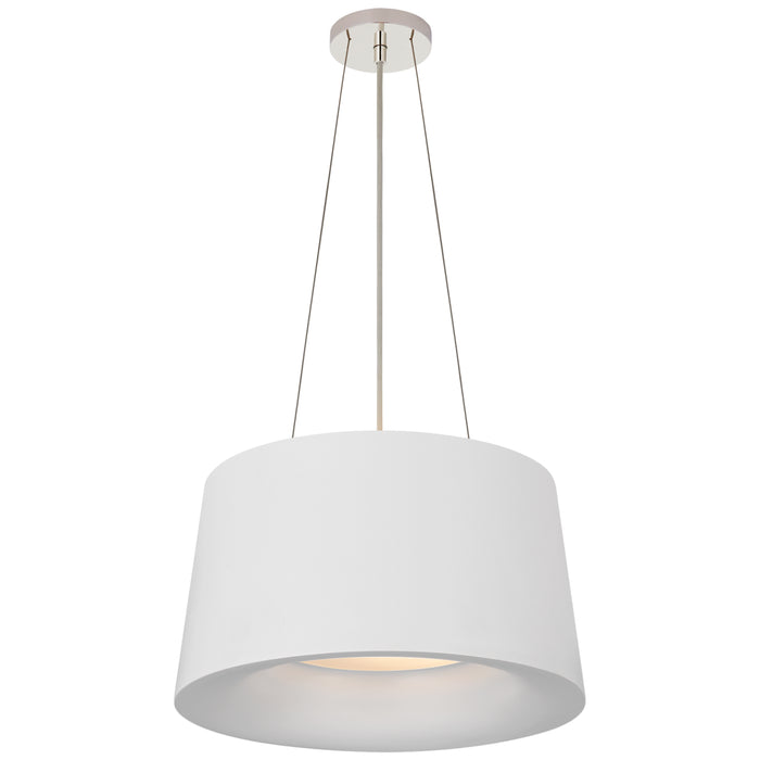 Halo Two Light Pendant in Matte White