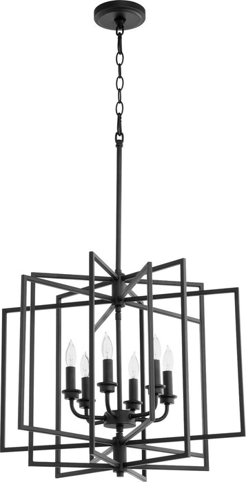 888-6-69 - Hammond Pendant in Textured Black by Quorum