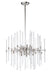 38405CLPN - Divine 8-Light Chandelier by Maxim