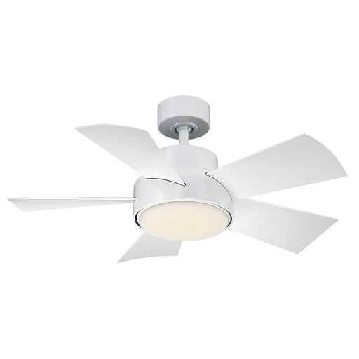 Vox 38" Ceiling Fan in Matte White