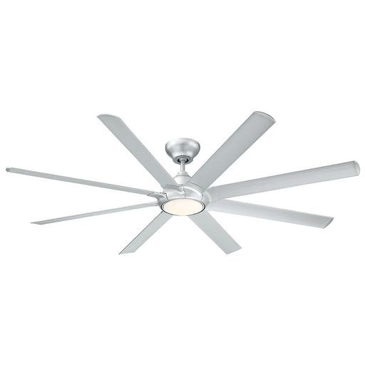 Hydra 80" Ceiling Fan in Titanium Silver