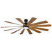 Windflower 80" Ceiling Fan in Matte Black