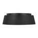 EF1003MBK - Asher 3-Light Flush Mount in Midnight Black by Visual Comfort Studio