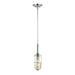 Urban Renewal One Light Pendant in Polished Nickel