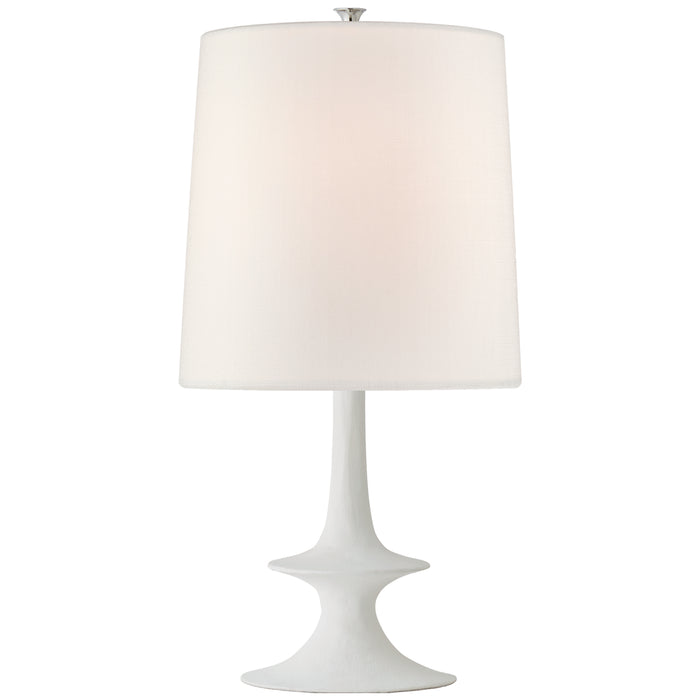 Lakmos One Light Table Lamp in Plaster White