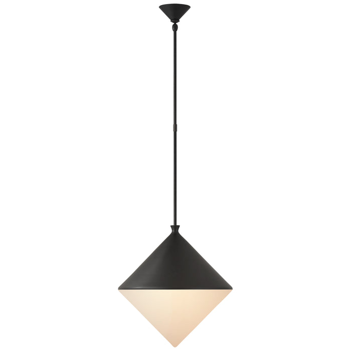 Sarnen LED Pendant in Matte Black