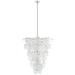 Loire 12 Light Chandelier in Polished Nickel