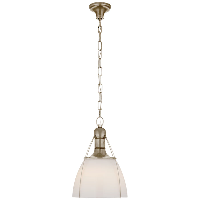 Prestwick One Light Pendant in Antique Nickel