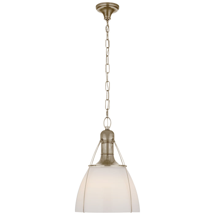 Prestwick One Light Pendant in Antique Nickel