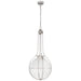 Gracie LED Pendant in Polished Nickel