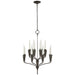 Aiden 16 Light Chandelier in Aged Iron