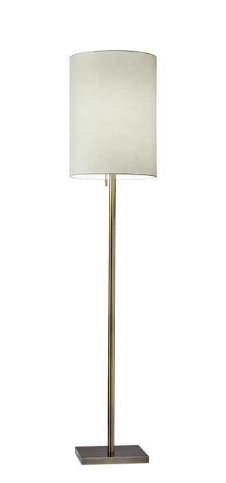 Liam Floor Lamp in Anitque Brass