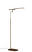 Barrett LED Floor Lamp in Walnut Wood