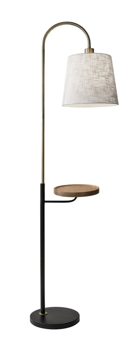 Jeffrey Floor Lamp in Black