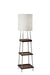 Henry Floor Lamp in Brushed Steel