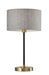 Bergen Table Lamp in Antique Brass