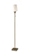 Roxy Floor Lamp in Antique Brass