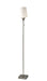 Roxy Floor Lamp in Brushed Steel