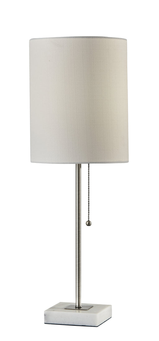 Fiona Table Lamp in White Marble