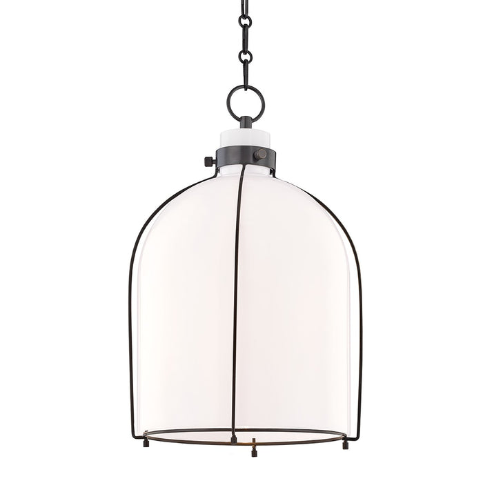 7314-OB- Eldridge 1-Light B Pendant in Old Bronze by Hudson Valley