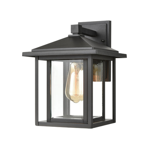 87131/1 - Solitude 1-Light Wall Sconce in Matte Black by ELK Home